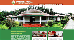 Desktop Screenshot of panchajanyaayurveda.com